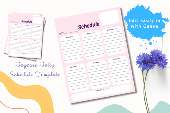 Download Editable Daily Schedule Template - Daily schedule Collection
