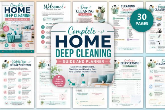 Download Complete Home Deep Cleaning Guide - Home Collection