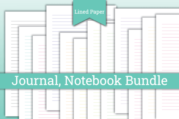 Download Journal, Notebook Lined Paper Bundle - Lined Collection