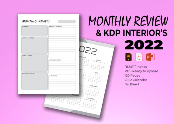 Download Monthly Review Planner - Monthly review Collection