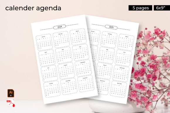 Download Daily Planner 2024-2028 - KDP Interiors - Daily planner Collection