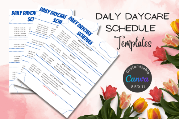 Download Editable Daily Schedule Template - Daily schedule Collection