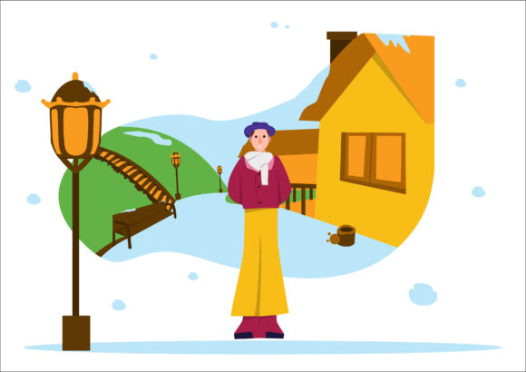 Download Illustration of Winter Vacation #369 - 369 Collection