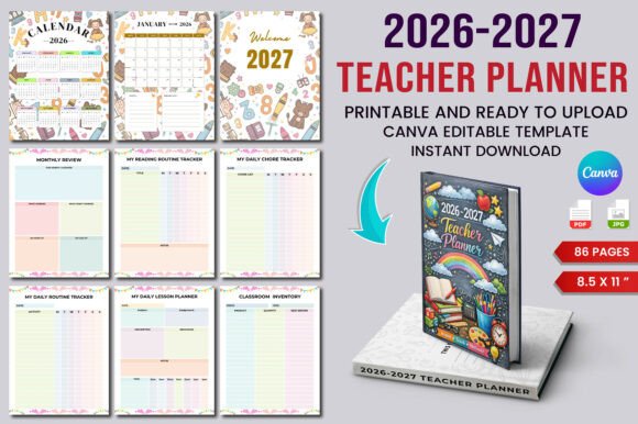 Download 2026–2027 Teacher Planner - Premium Resources