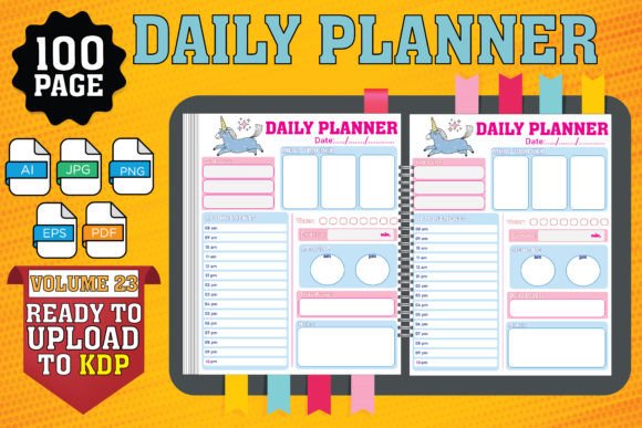 Download KDP - Daily Planner . - Daily planner Collection